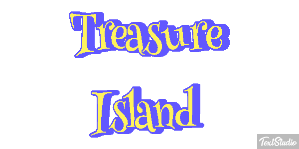 Treasure Island Texteffekt