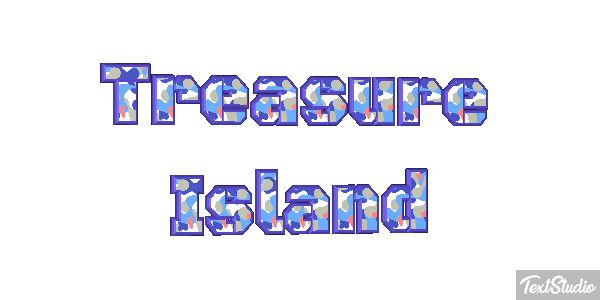 Treasure Island Texteffekt