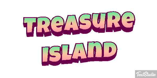 Treasure Island Texteffekt