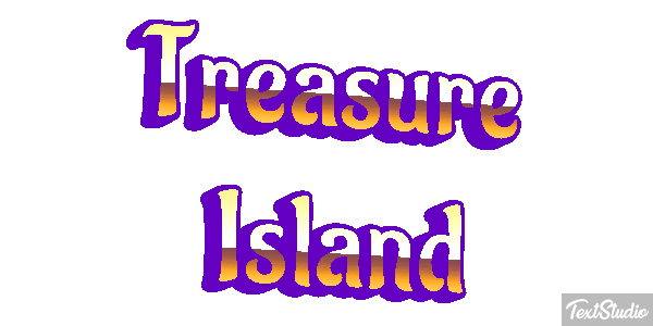Treasure Island Texteffekt