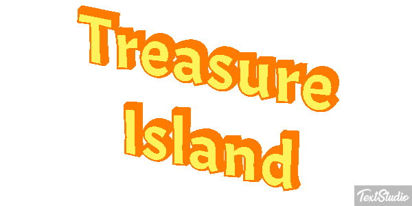 Treasure Island Texteffekt