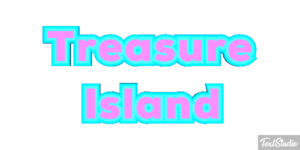 Treasure Island Texteffekt