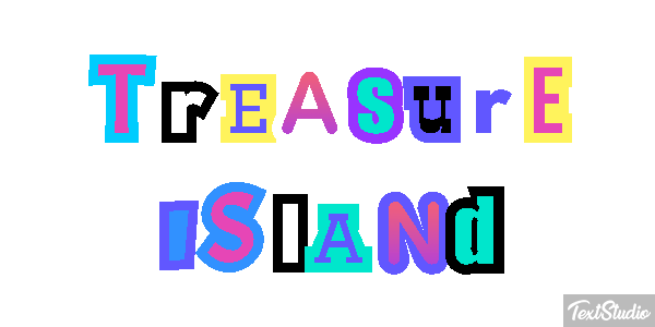 Treasure Island Texteffekt