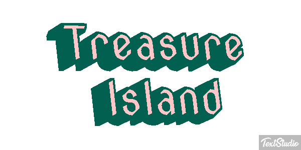 Treasure Island Texteffekt
