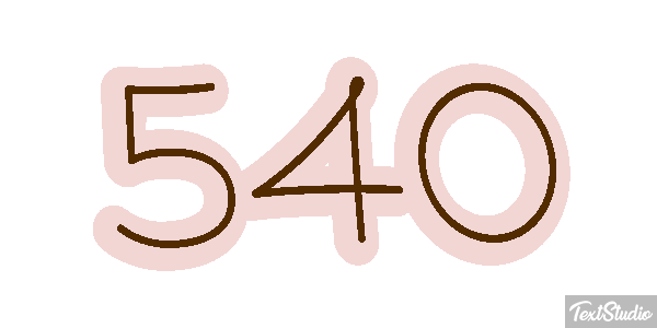 540 Efeito do texto