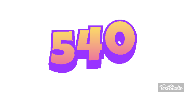 540 Efeito do texto