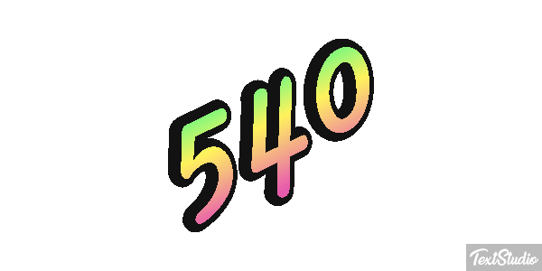 540 Efeito do texto