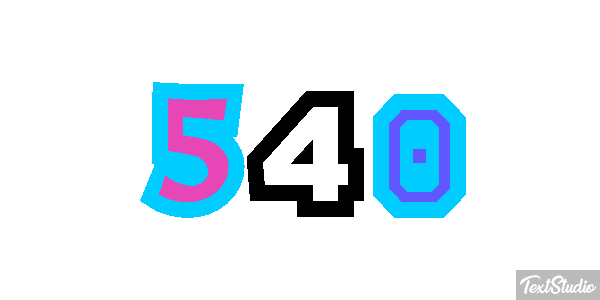 540 Efeito do texto