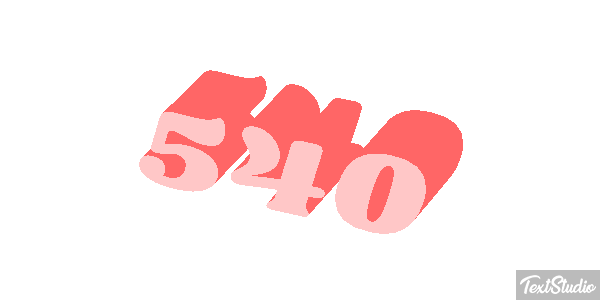 540 Efeito do texto