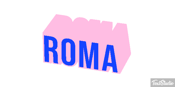 Roma Effetto testo