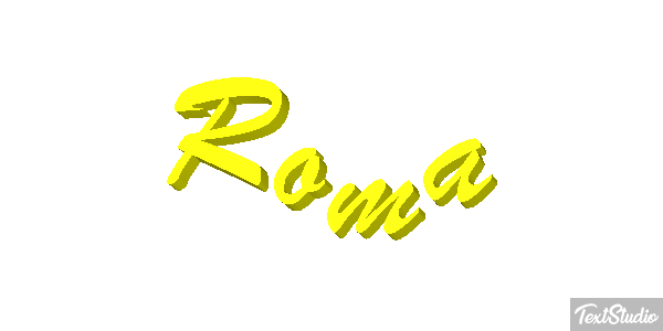 Roma Effetto testo