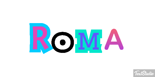 Roma Effetto testo