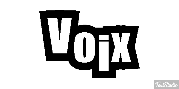 Voix Effet de texte