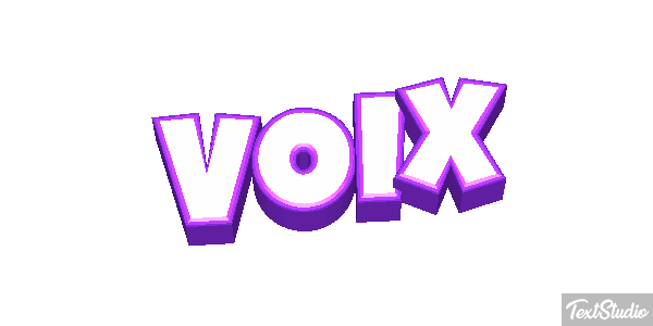 Voix Effet de texte
