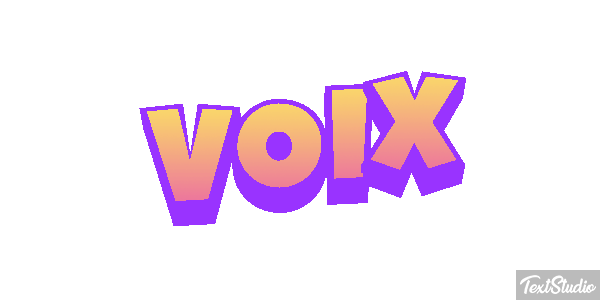 Voix Effet de texte