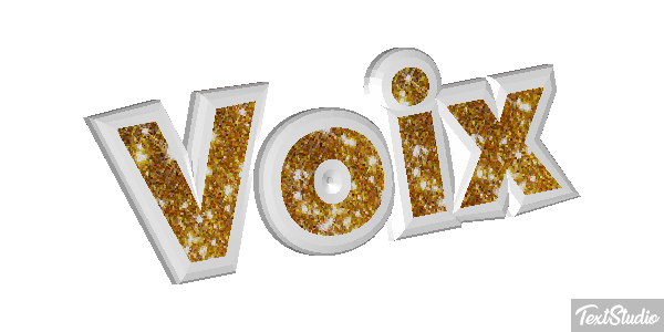 Voix Effet de texte