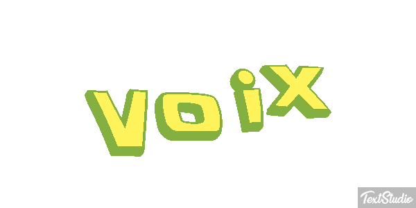 Voix Effet de texte