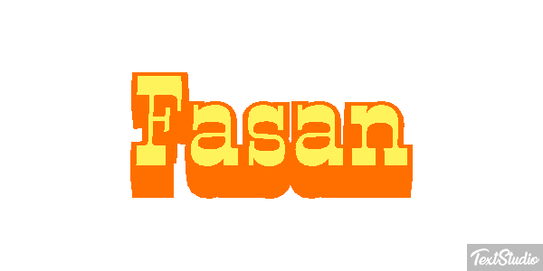 Fasan Efecto de texto