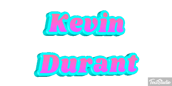 Kevin Durant Efecto de texto