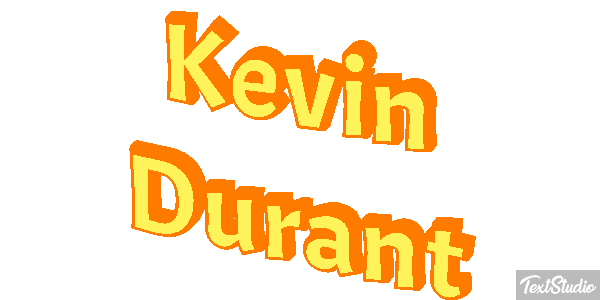 Kevin Durant Efecto de texto