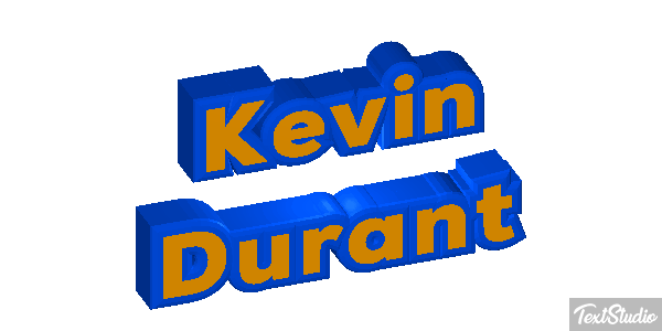 Kevin Durant Efecto de texto
