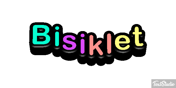 Bisiklet Текстовый эффект