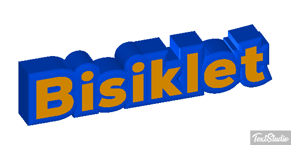 Bisiklet Текстовый эффект