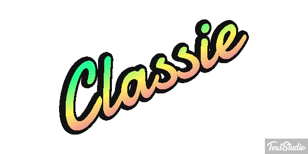 Classie Metin efekti