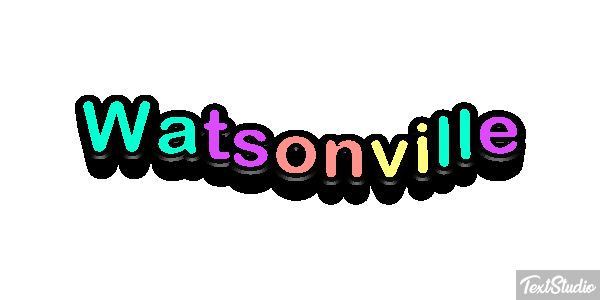 Watsonville Efecto de texto