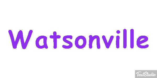 Watsonville Efecto de texto