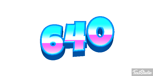 640 Metin efekti