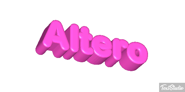 Altero Tekst effect