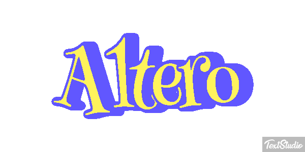 Altero Tekst effect