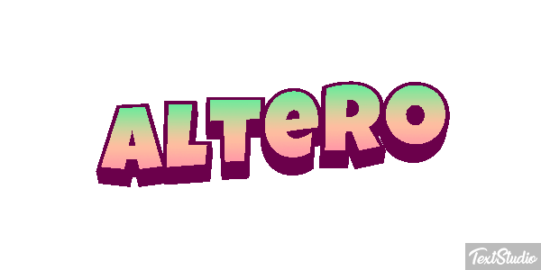 Altero Tekst effect