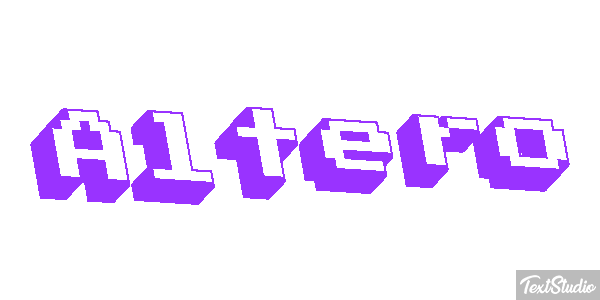 Altero Tekst effect