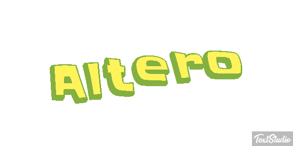 Altero Tekst effect