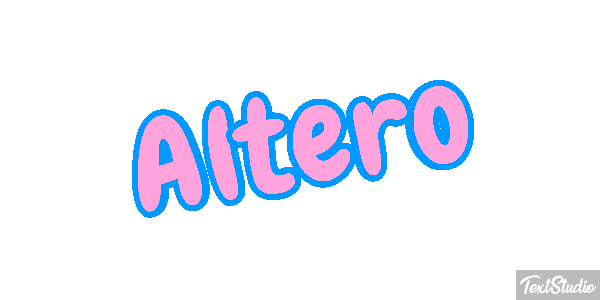 Altero Tekst effect