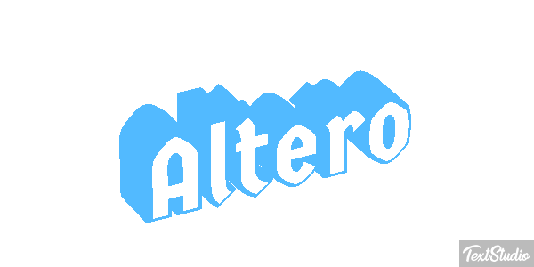 Altero Tekst effect