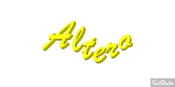 Altero Tekst effect