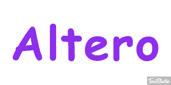 Altero Tekst effect