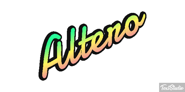 Altero Tekst effect