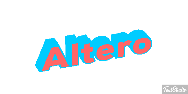 Altero Tekst effect