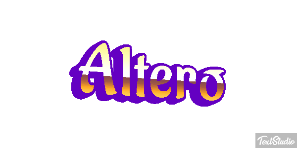Altero Tekst effect