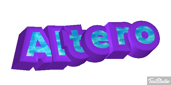 Altero Tekst effect