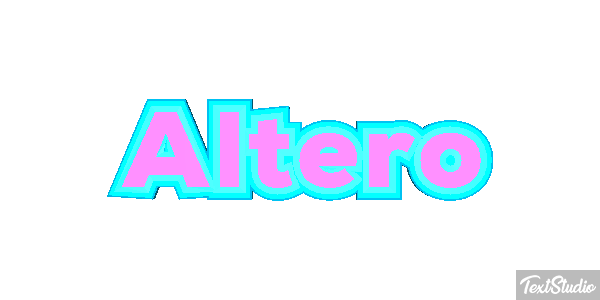 Altero Tekst effect