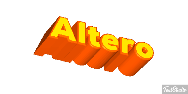 Altero Tekst effect