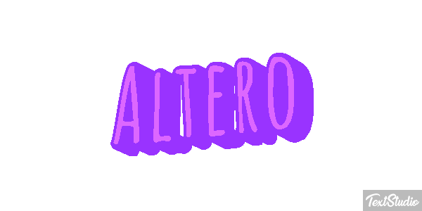 Altero Tekst effect