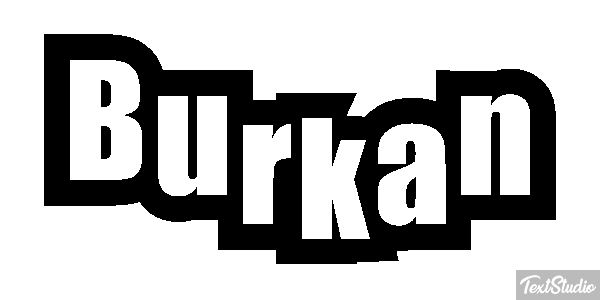 Burkan Effetto testo