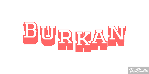 Burkan Effetto testo