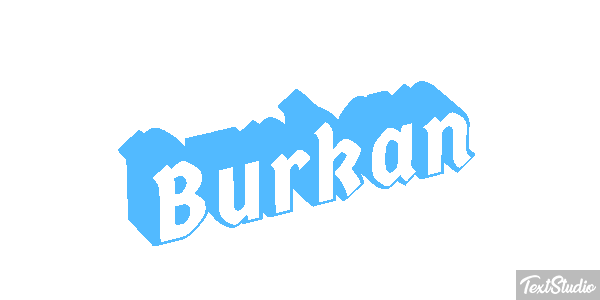 Burkan Effetto testo